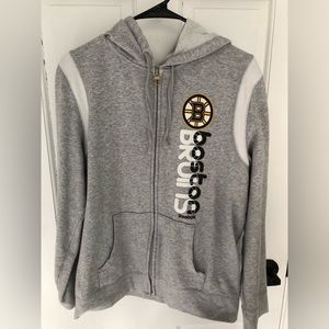 womens bruins zip up hoodie